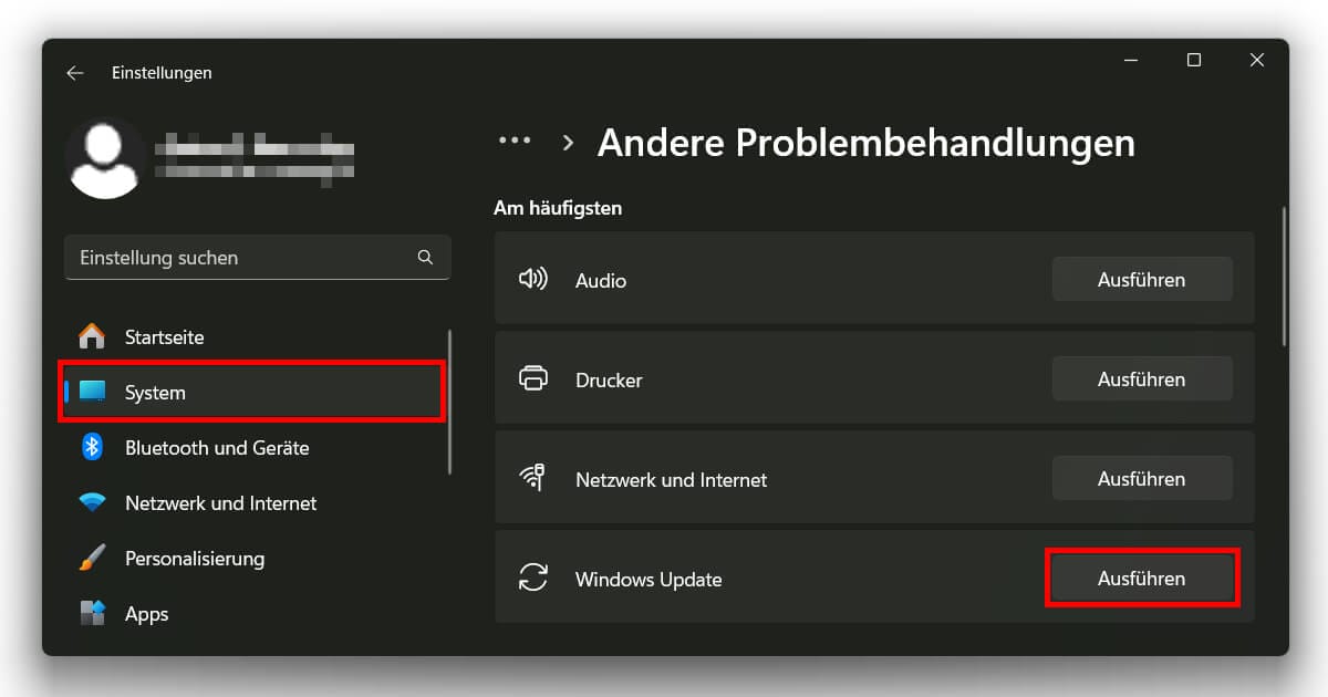 Problem lösen statt Windows 11 Update rückgängig machen