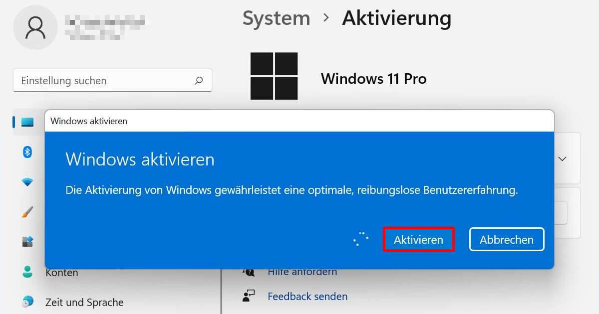 Zugriff zum neusten Betriebssystem von Microsoft