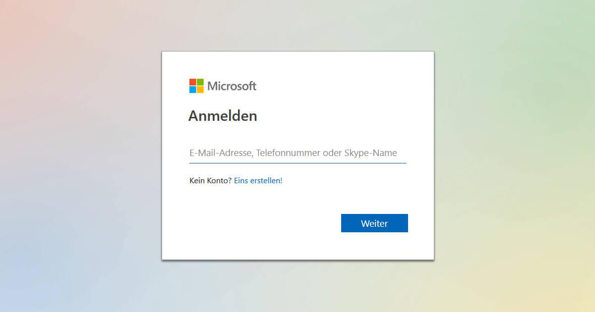 Anmelden um Programme von altem PC auf neuen übertragen in Windows 11