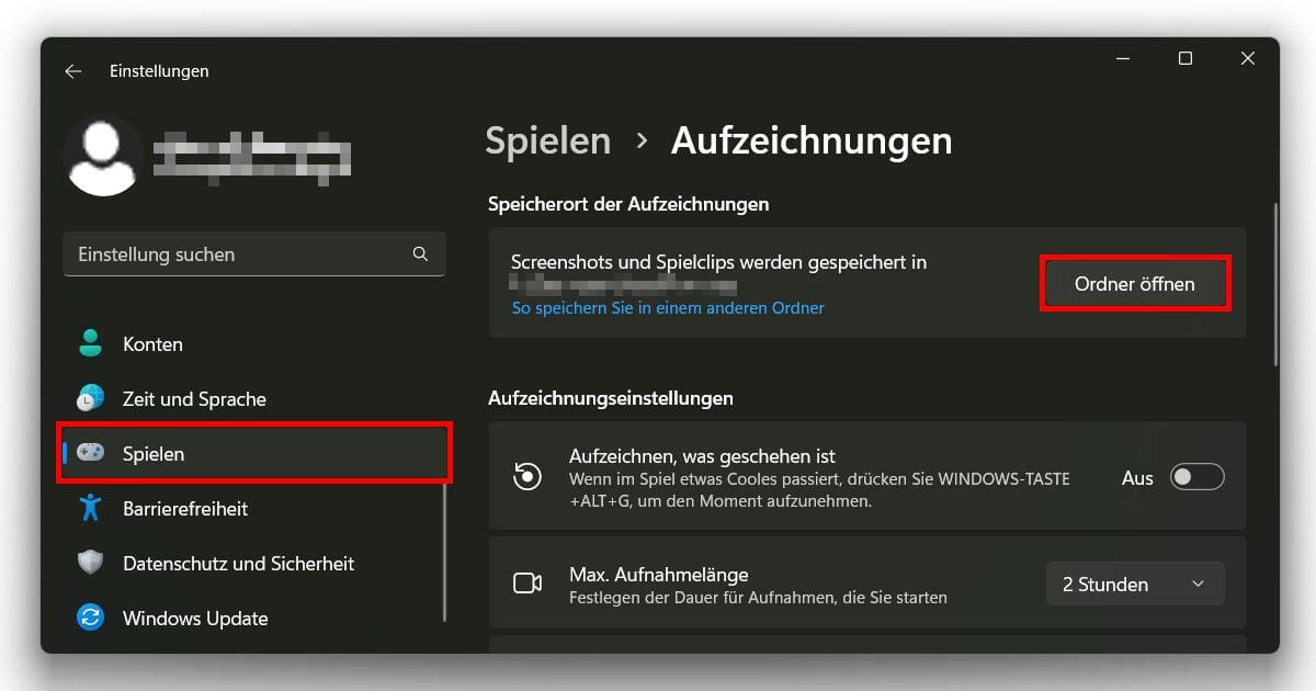 Die Bildschirmaufnahme Windows 11 mit Ton einstellen