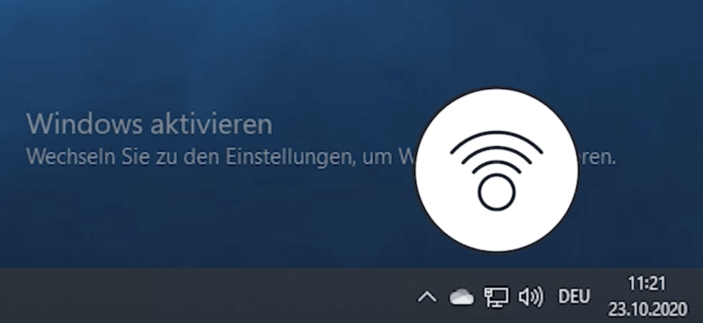 Verbinde dich mit dem Internet